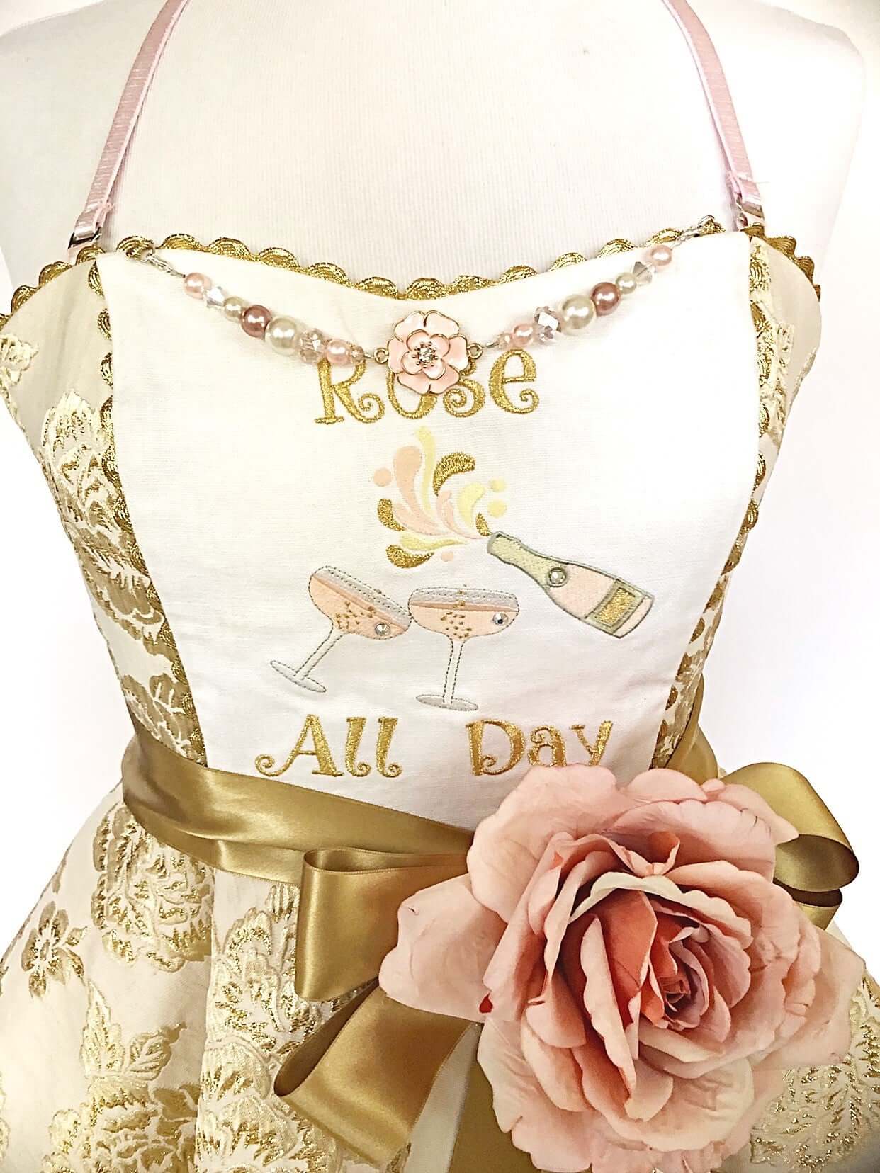 Rose' all Day - Couture Aprons